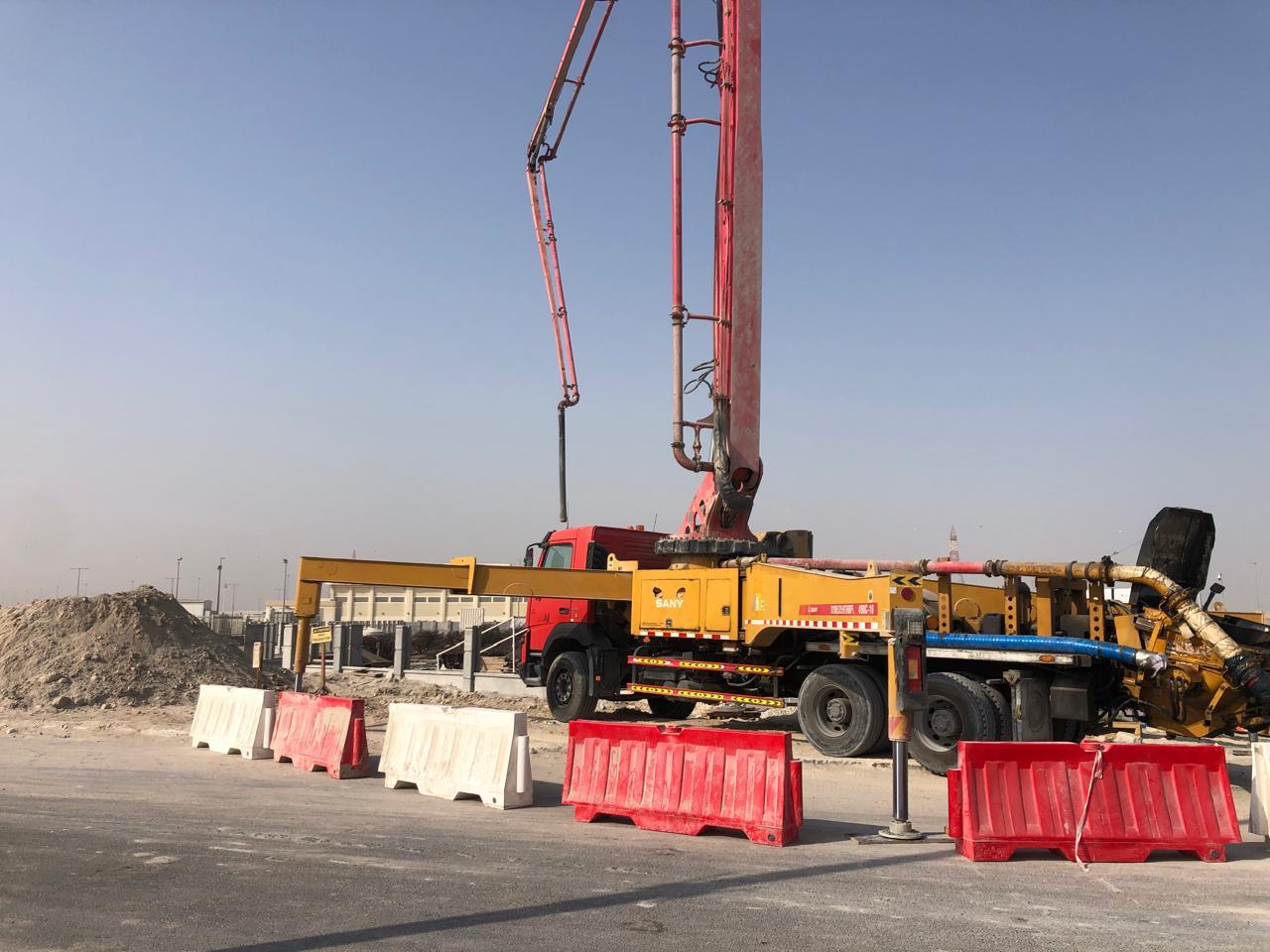 Our team uses advanced concrete pump trucks to efficiently and precisely deliver and place concrete for various construction projects.