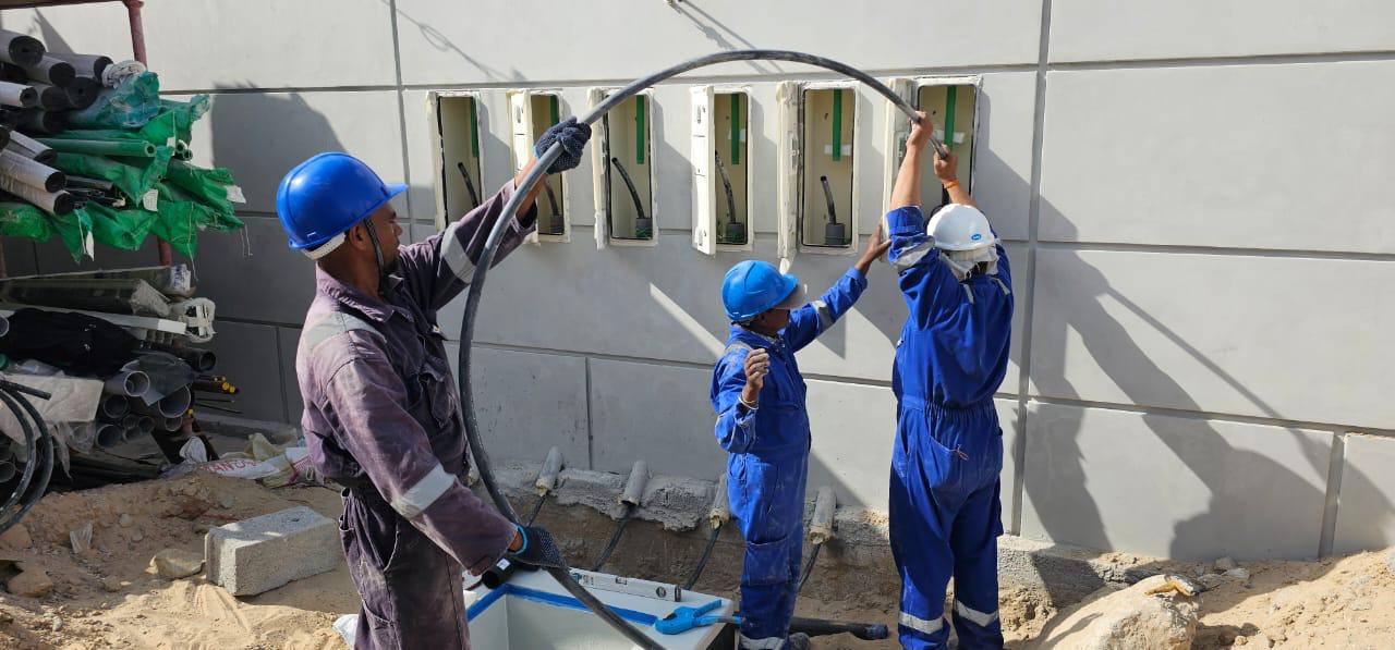 We provide comprehensive infrastructure solutions, including the installation of underground pipelines for water, sewage and other utilities